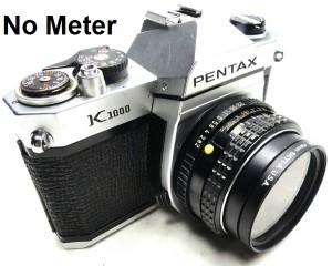 PentaxK1000NOMETER