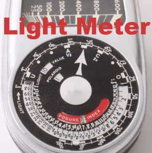 Typical Hand Held Lightmeter